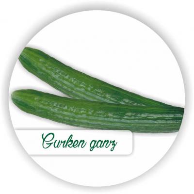 Gurken ungeschält Ganz