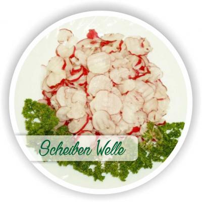 Radieschen Scheiben Welle