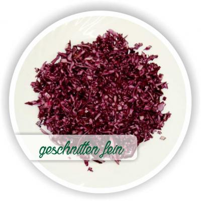 Rotkohl Geschnitten Fein