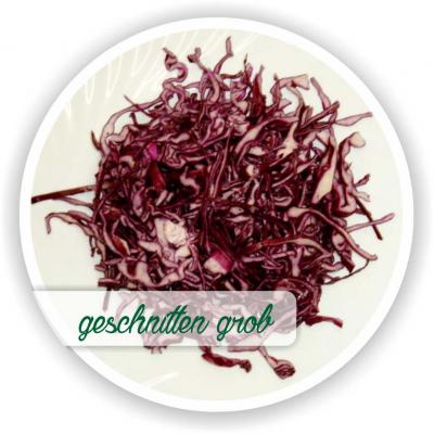Rotkohl Geschnitten Grob