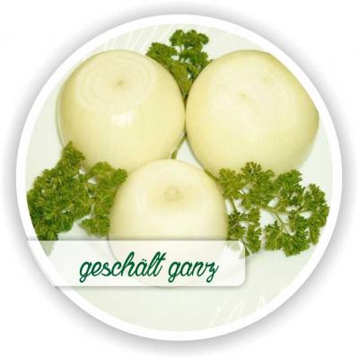 Zwiebeln Geschaelt Ganz