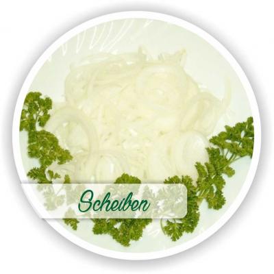 Zwiebeln Scheiben