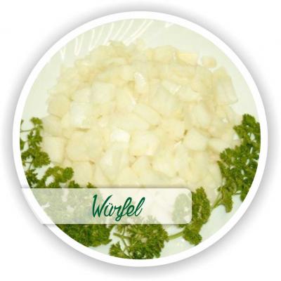 Zwiebeln Wuerfel