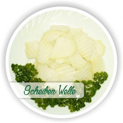 Kohlrabi Scheiben Welle