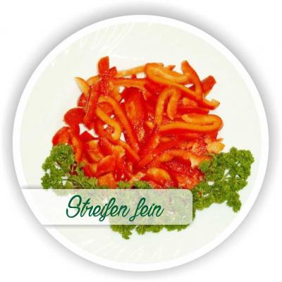Paprika Rot Striefen Fein